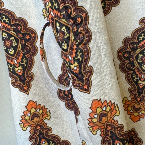 ZARA | NWT Retro Floral Pattern Lightweight Oversized Mod Tunic Blouse - Picture 14 of 17